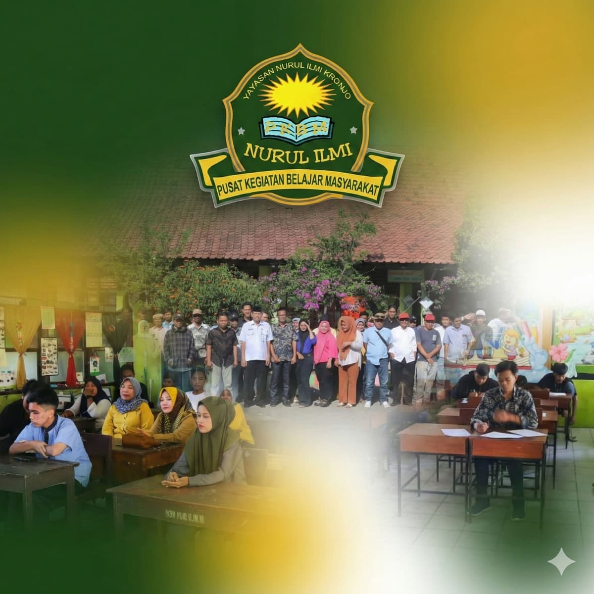 Kegiatan PKBM Nurul Ilmi — siswa dan tenaga pendidik